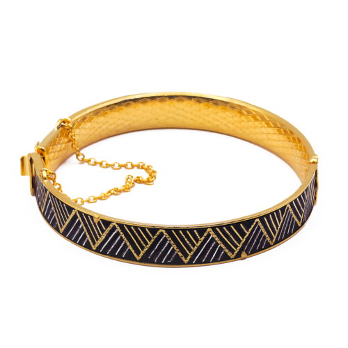Pulsera Lyra Oro y Plata