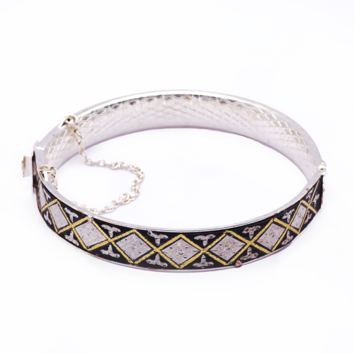 Pulsera Diamora Oro y Plata