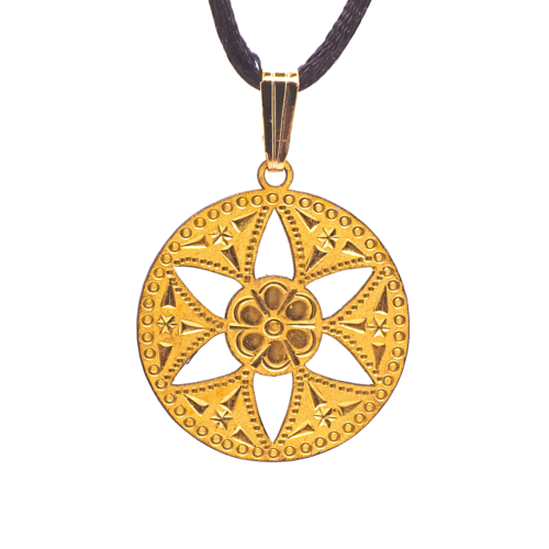 Colgante Estrella seis puntas Oro