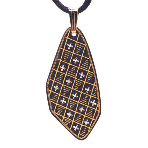 Colgante Ambrosía Oro y Plata