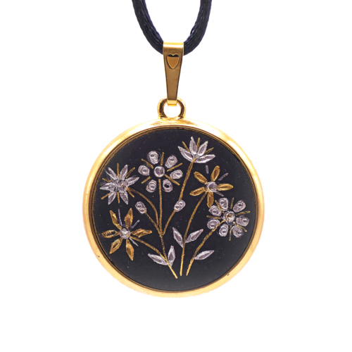 Colgante Florelle Oro y Plata