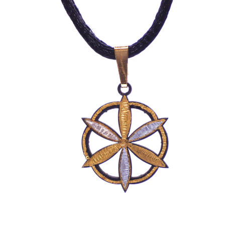 Colgante Aurelia Oro y Plata
