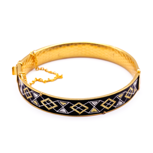Pulsera Aeternis Oro y Plata
