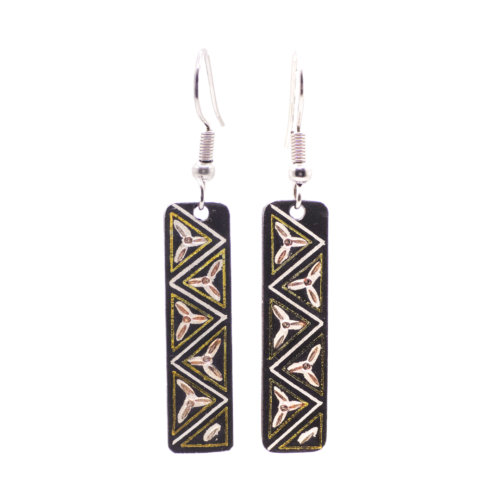 Pendientes Cyanis Oro y Plata