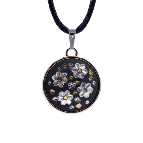 Colgante Parvati Oro y Plata