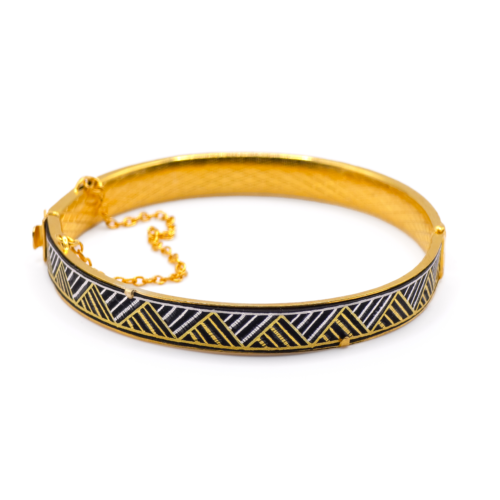 Pulsera Lyra Oro y Plata Pequeña