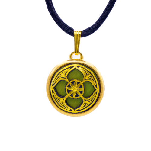 Colgante Esmeria Oro