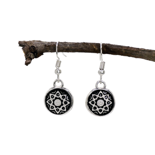 Pendientes Helios Plata