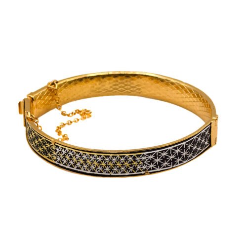 Pulsera Discordia Oro y Plata
